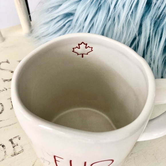 𝅺Rae‎ DUNN, Eh?, Mug, Canadian, Canada, RED PRINT, Coffee Mug, New, No Tags - Picture 4 of 10